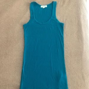 Forever 21 Turquoise Tank Top